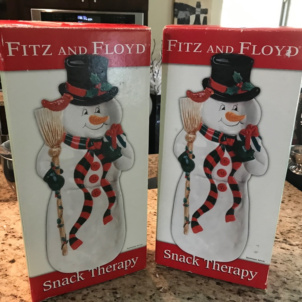 2Fitz & Floyd  Serving pieces $30 for both, or $17 each